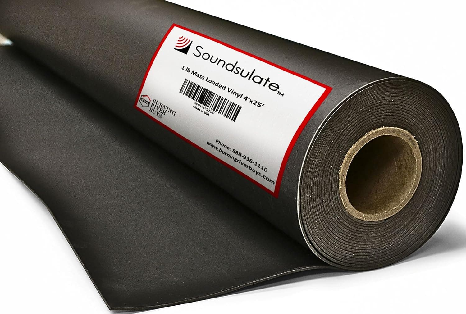 Soundsulate™ Next Generation, 1 lb. Mass Loaded Vinyl (MLV) Soundproofing Barrier Roll, Premium Noise Blocking for Walls, Ceilings, Home Theaters & Automotive. See all Options. - Best tier-3 universal Gear