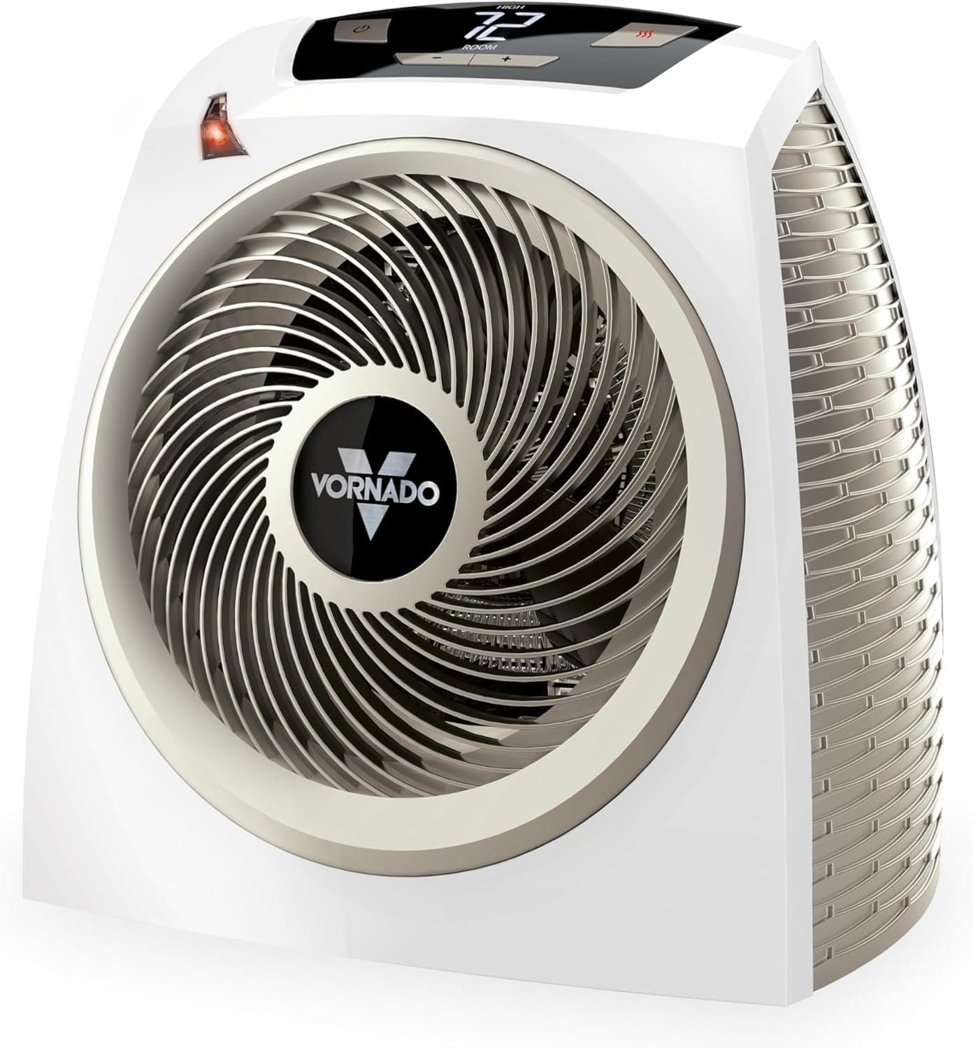 Vornado AVH10 (2025) Space Heater for Home, Fan Only Option, Digital Display with Adjustable Thermostat, Advanced Safety Features, Auto Climate Control, Whole Room Electric Heater for Indoors, White - Best tier-2 universal Gear