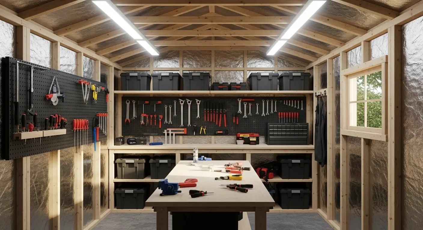 How to Weather-Proof and Insulate Your Outdoor Storage Shed Like a Pro
