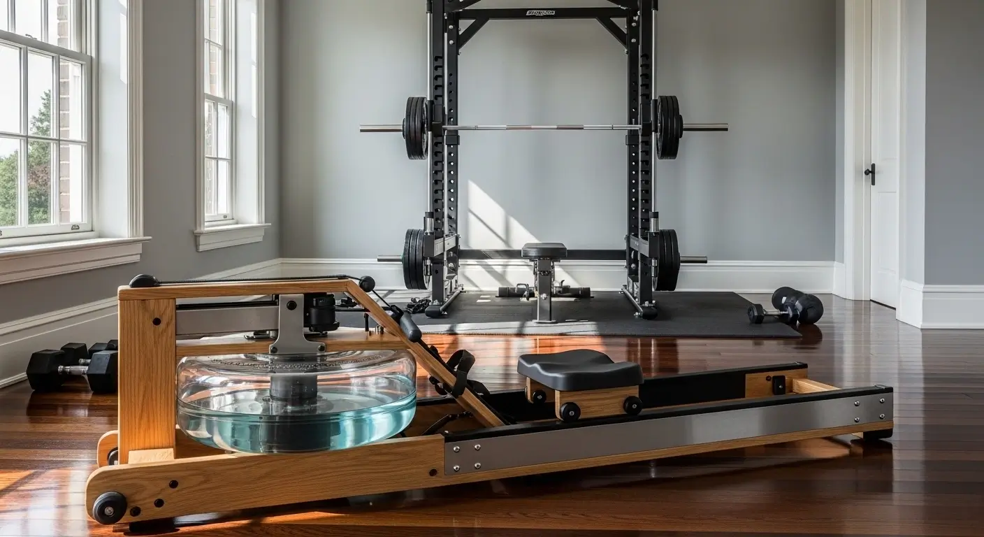 The Ultimate Home Cardio & Strength Circuit: Water Rowers and Power Cages