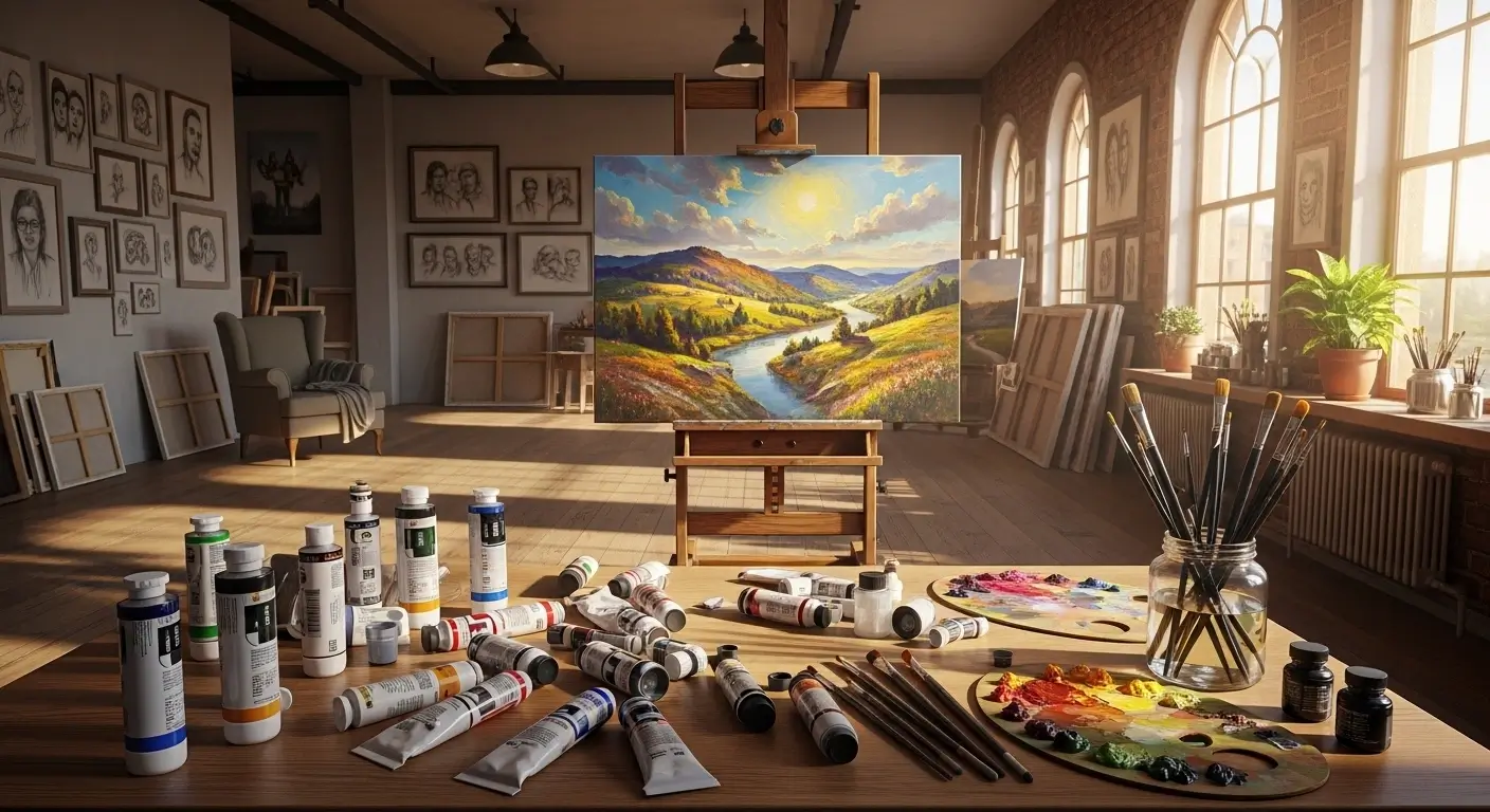 Professional Art Studio Design: Lighting and Gear for Serious Artists